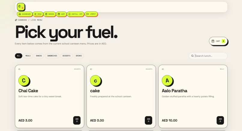 CanBook – screenshot 5