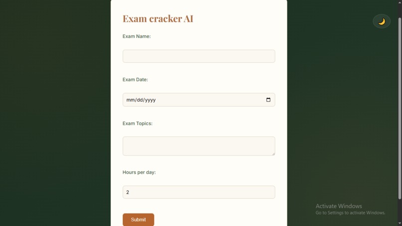 Exam-Cracker-AI – screenshot 2
