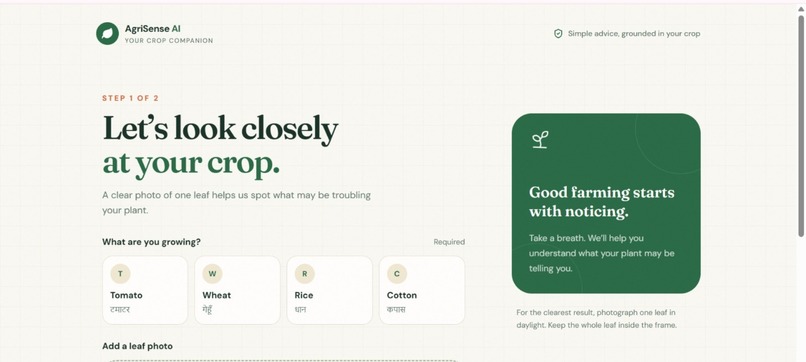 AgriSense AI – screenshot 1