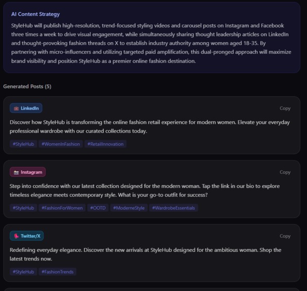 PostPilot AI – screenshot 4