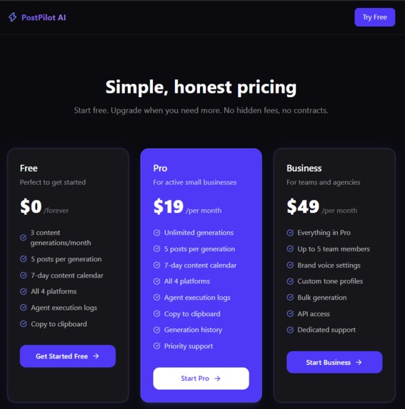 PostPilot AI – screenshot 5