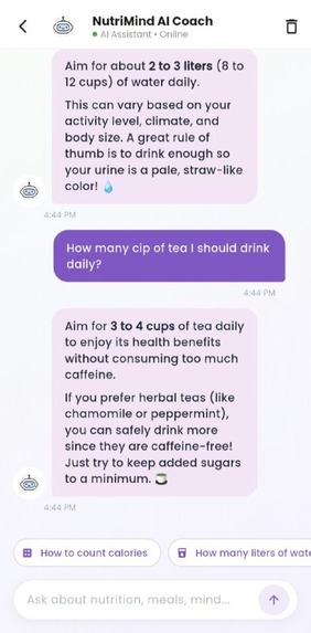 NutriMind AI – screenshot 9
