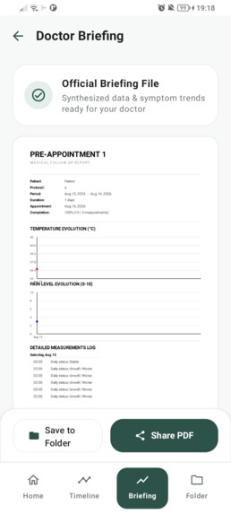 P1 (Pre-Appointment 1) – screenshot 3