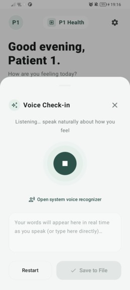 P1 (Pre-Appointment 1) – screenshot 4