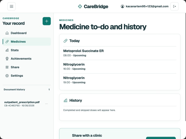 CareBridge – screenshot 3
