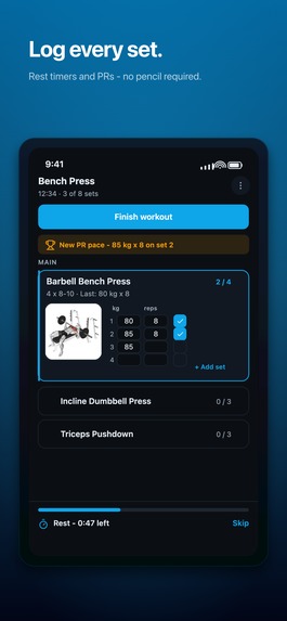 WorkoutOS – screenshot 3
