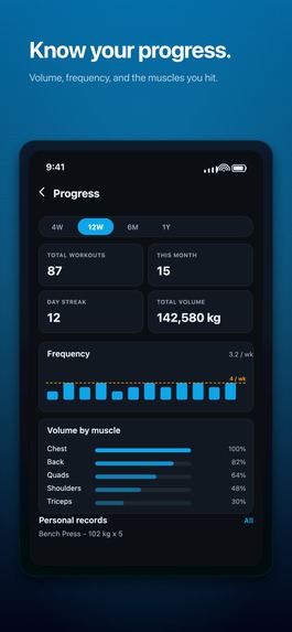 WorkoutOS – screenshot 4