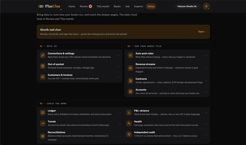 PlusClue – screenshot 2