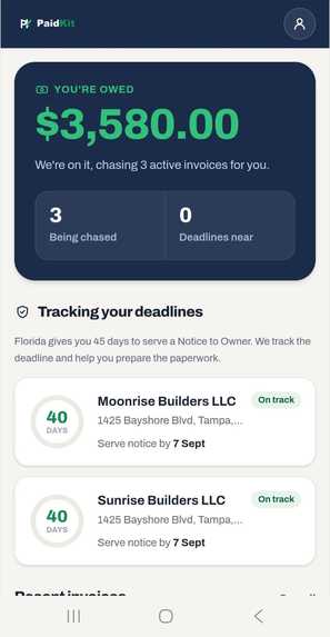 Paidkit – screenshot 2