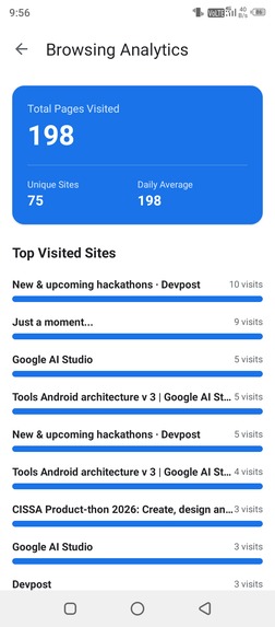 Aetheria browser  – screenshot 6