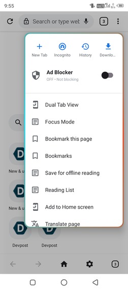 Aetheria browser  – screenshot 9
