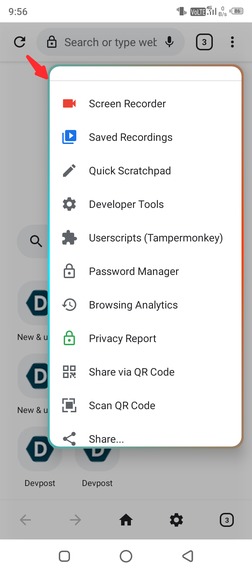 Aetheria browser  – screenshot 8