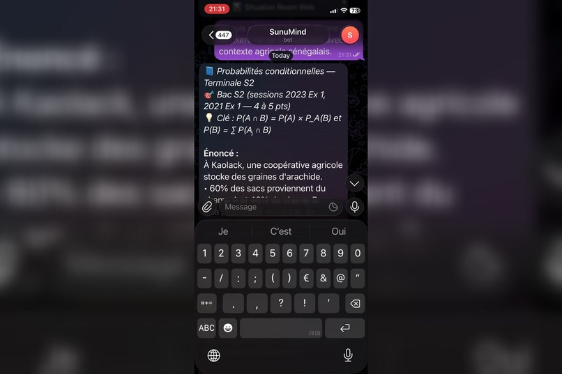 SunuMind — AI-Native Socratic Tutor for Senegal – screenshot 1