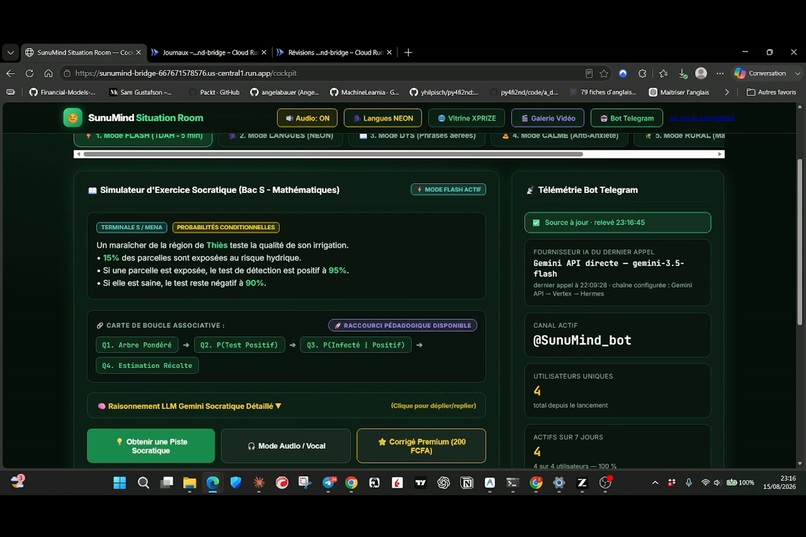 SunuMind — AI-Native Socratic Tutor for Senegal – screenshot 2