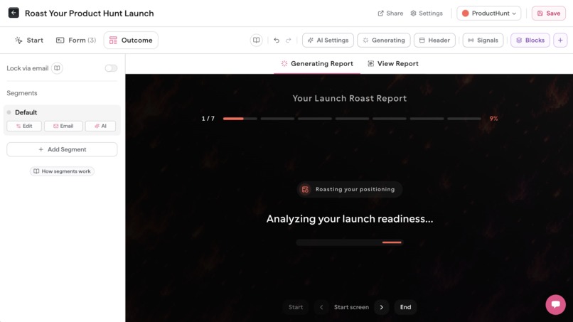 OutcomeApp – screenshot 8