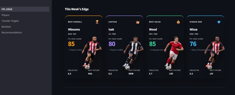 FPL-EDGE – screenshot 1
