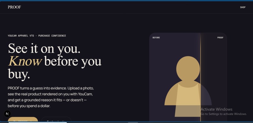 PROOF – screenshot 1