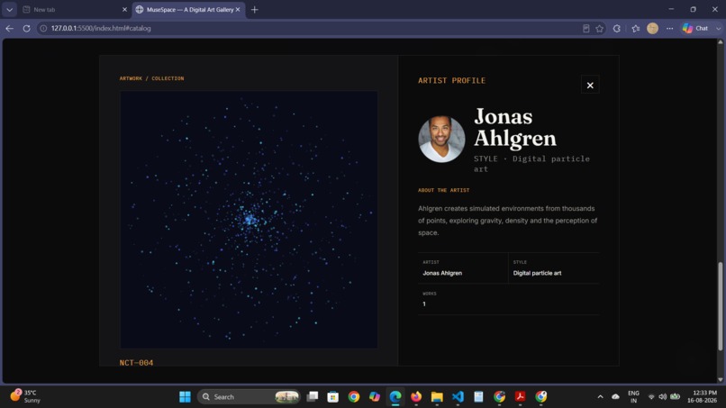 MuseSpace – screenshot 5