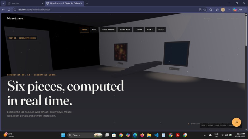 MuseSpace – screenshot 1