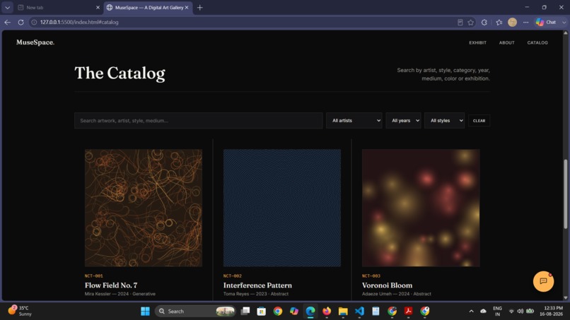 MuseSpace – screenshot 3