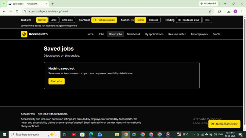 AccessPath AI – screenshot 3