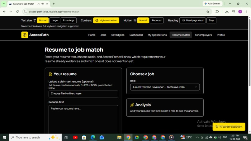 AccessPath AI – screenshot 4