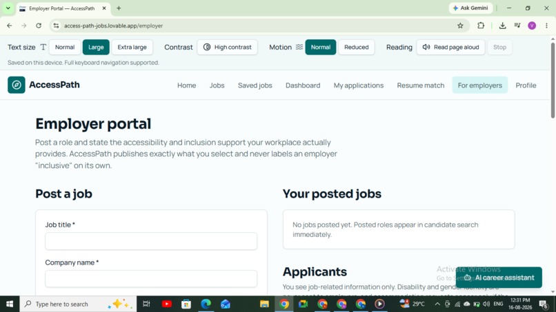 AccessPath AI – screenshot 5