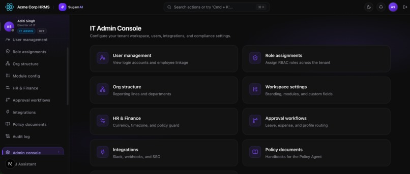 Sugam AI (HRMS)  – screenshot 7