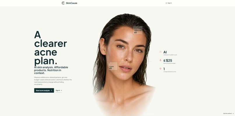 SkinCause – screenshot 1