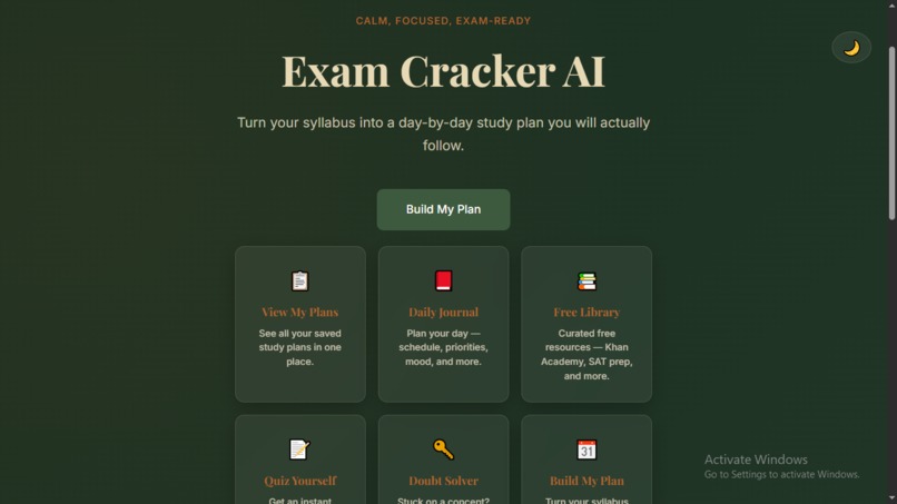 Exam-Cracker-AI – screenshot 1