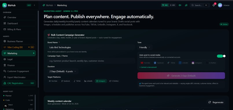 BizHub – screenshot 2