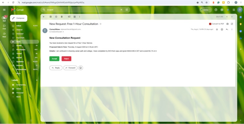 ConsultNow – screenshot 2