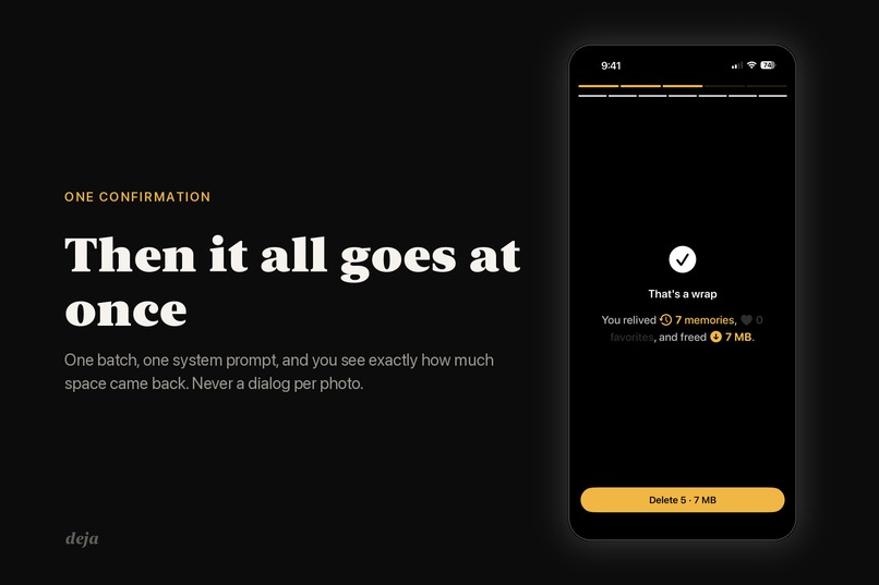  deja: Relive your camera roll – screenshot 5