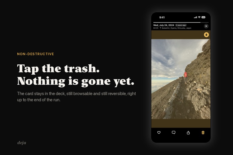  deja: Relive your camera roll – screenshot 4