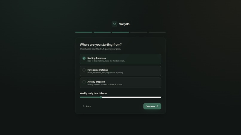 StudyOS – screenshot 3