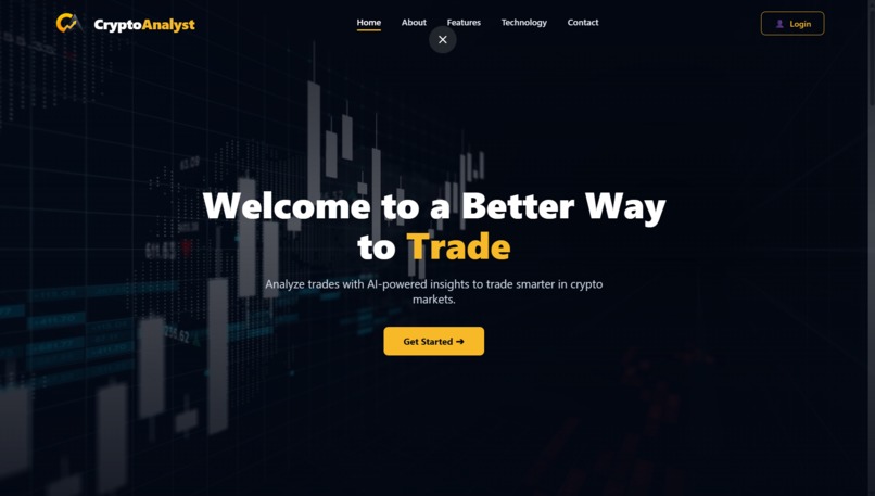 CryptoAnalyst – screenshot 1