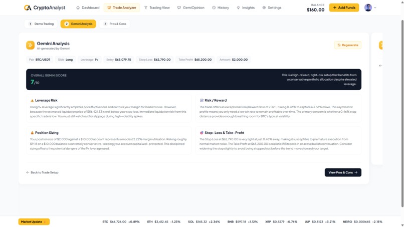 CryptoAnalyst – screenshot 6