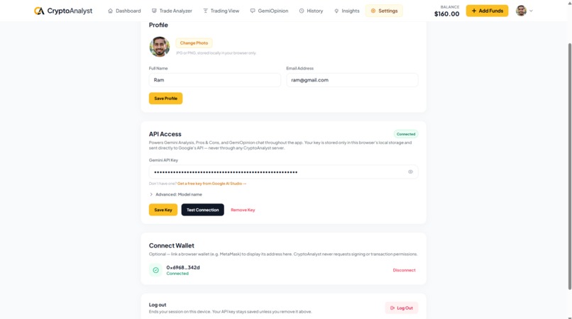 CryptoAnalyst – screenshot 10