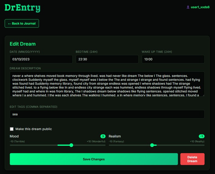 DrEntry – screenshot 5