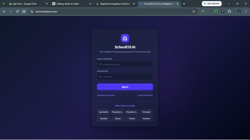 SchoolOS AI – screenshot 1