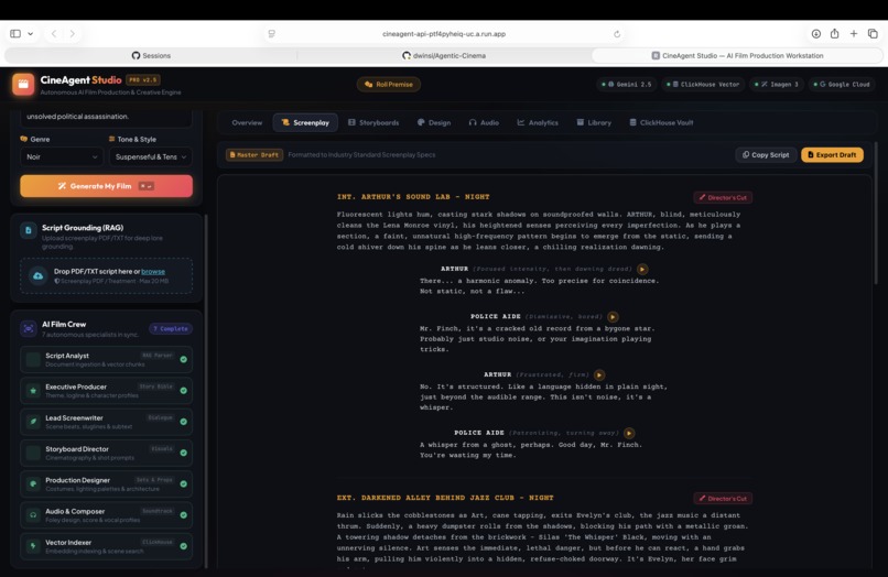CineAgent Studio – screenshot 8