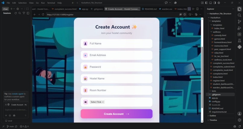 Hostel Connect – screenshot 1