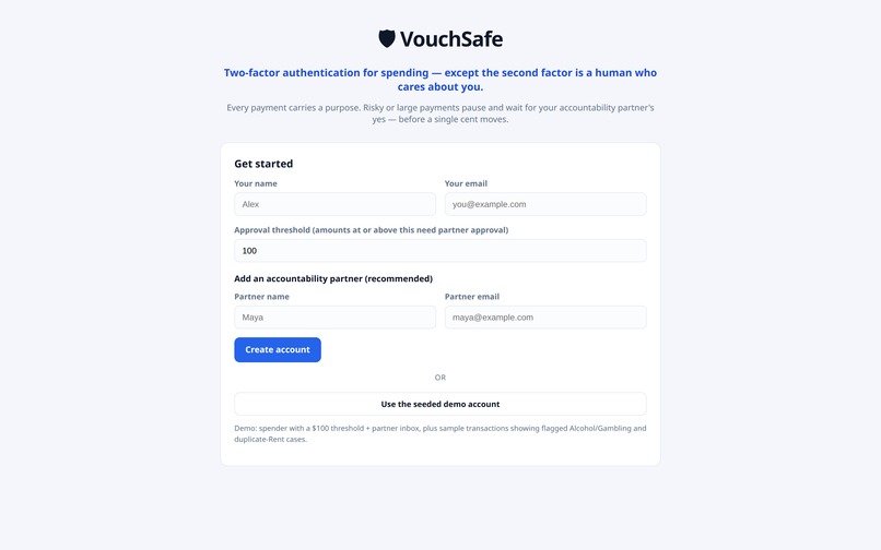VouchSafe – screenshot 2