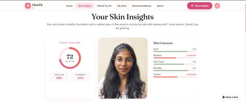 GlowFit✨ – screenshot 2