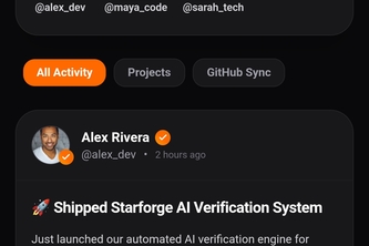 DEVELOPER CONNECTS STARFORGE