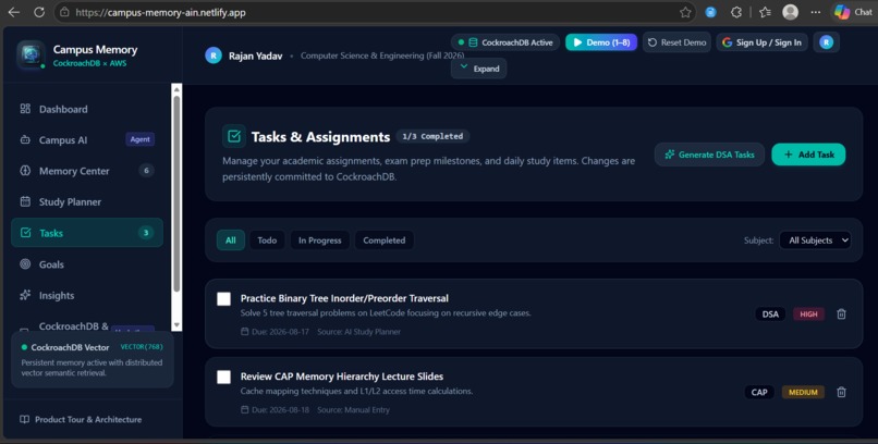 Campus Memory Ai  – screenshot 5
