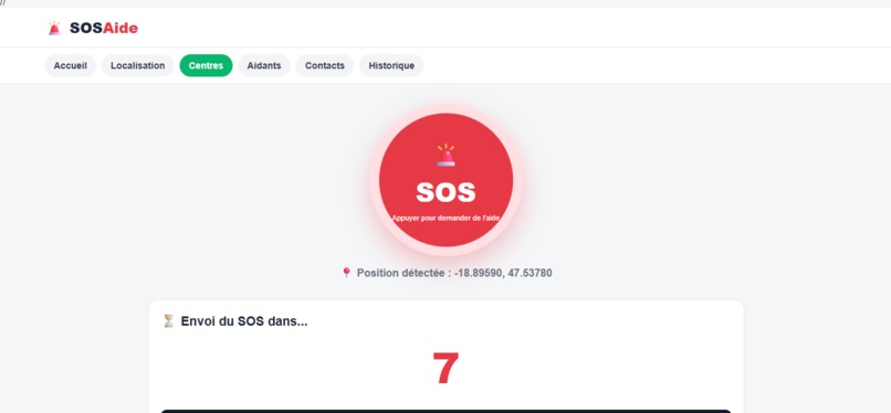 SOSAide  – screenshot 3