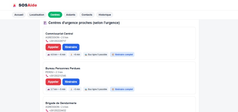 SOSAide  – screenshot 6