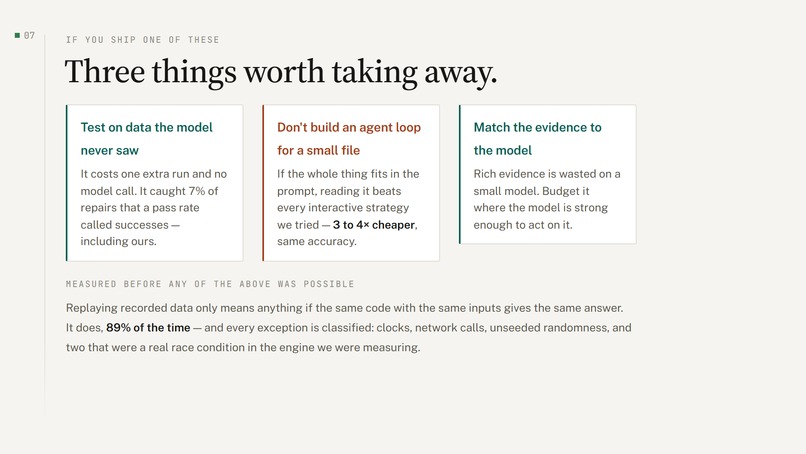 Rewind-Bench: catching AI code fixes that only look correct – screenshot 8