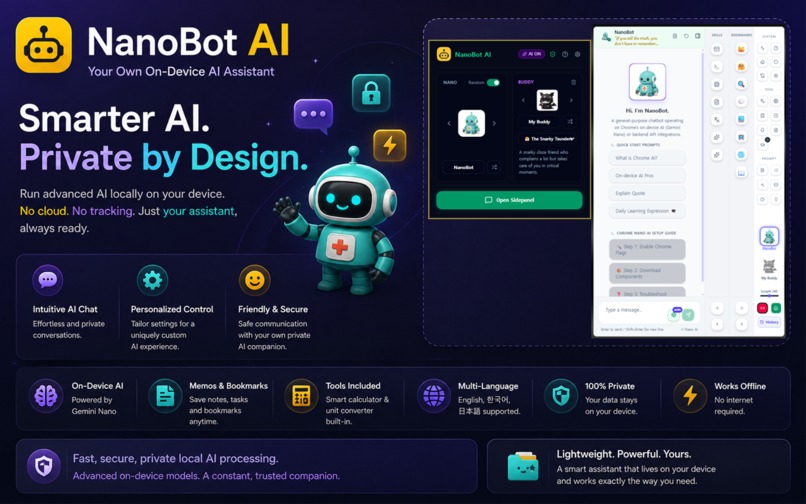 NanoBot: On-Device AI Workspace – screenshot 3